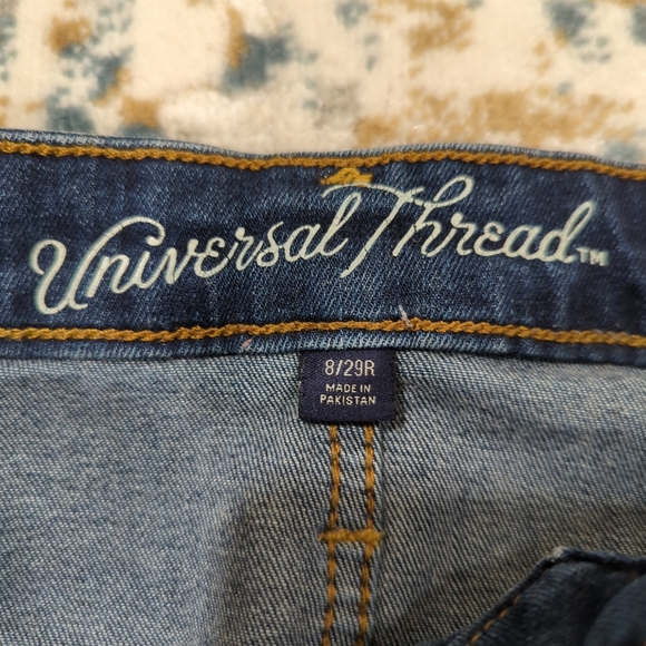Universal Threads Blue Skinny Jeans - Women's Size 8 Classic Basic Denim Casual - Picture 2 of 14
